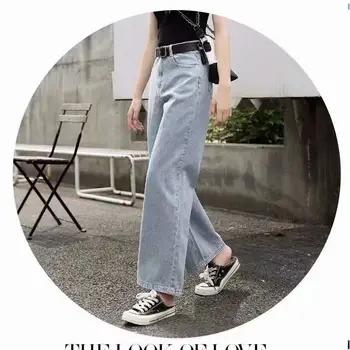 Pantaloni de Costum din Bumbac 100% cu mânecă Scurtă T-shirt Femei 2021 Vara Vrac coreeană Stil Harajuku Imprimare Toate-meci Casual Imagine 4