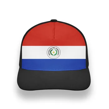 PARAGUAY tânăr băiat diy gratuit logo-ul personalizat numele foto desface pălărie națiune pavilion py paraguayan republica spaniolă colegiul șapcă de baseball Imagine 4