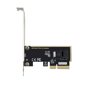 PCIe 3.0 4X/8X SFF 8643 la 2 port u.2 SSD Adaptor de Card de Expansiune Pci-e Convertor Adaptor de Card pentru NVME Dropshipping Imagine 4