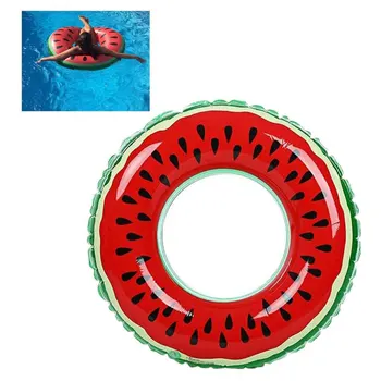 Pepene verde Piscina Gonflabila Float Cerc Inel de Înot pentru Copii, Adulți Gigant Înot Float Saltea de Aer Petrecere pe Plajă, Jucării de Piscină Imagine 4