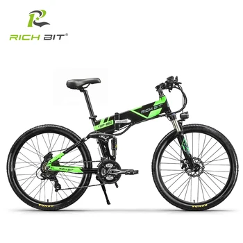 RichBit RT-860 Biciclete Electrice 250W 36V 26 inch Munte, Plajă, Zăpadă Biciclete Electrice 12.8 AH Baterie Litiu Pliere Biciclete Electrice Imagine 4