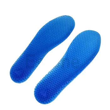 Silicon Gel Insoles Fagure De Miere Sport Funcționare Branț Deodorant Picioare Pad Catifea Tălpi Pentru Pantofi Introduce Picioare Îngrijire De Încălțăminte Accesorii Imagine 4