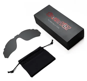 SmartVLT 2 Bucati ochelari de Soare Polarizat Lentile de Înlocuire pentru Oakley Radar Marginea Ventilat Stealth Negru și Amber Brown Imagine 4