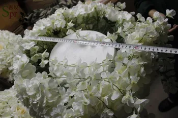 SPR transport gratuit noi. nunta flori artificiale masă de nuntă cu flori mingea centrala decorative etapă arc floral Imagine 4
