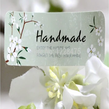120Pcs Fresh Handmade Scrapbooking Etichete Plicuri Si Ambalaje pentru Cadouri Garnituri de Etanșare Autocolant Imagine 5