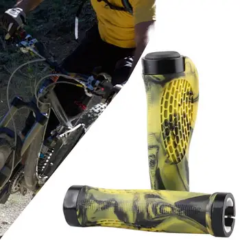 1Pair Biciclete de Munte Biciclete de Praf Capace de Ghidon Capace de Protecție de Blocare Grip Instrumente de Echitatie MTB Prindere Biciclete, Accesorii Si Piese Imagine 5