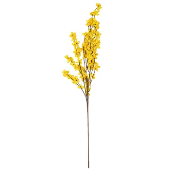 2019 Flori Galbene Iarna Jasmine Dans Orhidee Fals Flori Matase Flori Artificiale Din Material Plastic Pentru Acasă Petrecerea De Nunta Decor Floral Imagine 5
