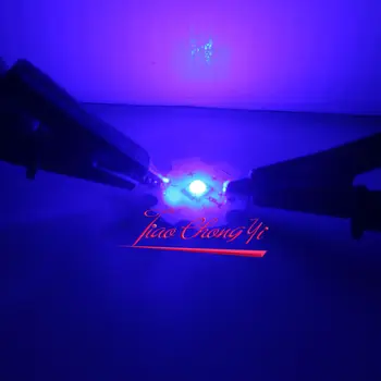3W 3535 LED de Mare putere Emițător Diode Albastru 460nm 3.2-3.6 v-a CONDUS cu 20mm stele 50PCS Imagine 5