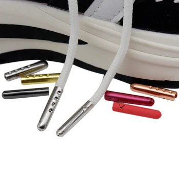 Coolstring Șireturile Accesoriu 22.5*4MM Patru Găuri Adidas Bandă de Metal Aglets Gura Deschisă Tip Panza Cordon la Modă Sfaturi en-Gros Imagine 5