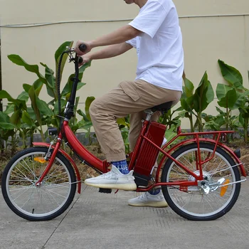 De înaltă calitate ieftine electric city pliere biciclete pentru adulti femei de biciclete electrice e biciclete adulti Imagine 5