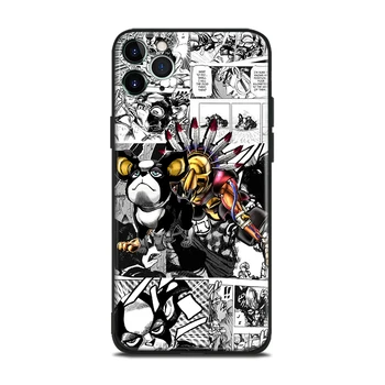 Iggy Bizar JoJo lui Manga Anime Moale TPU Sticlă Telefon Caz pentru IPhone SE 6s 7 8 Plus X Xr Xs 11 12 Mini Pro Max Samsung Imagine 5