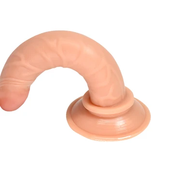 Jeleu mic Vibrator Cu ventuza de sex Feminin Masturbari Penis Realist G-spot Orgasm Anal Plug Jucarii Sexuale pentru Femei Adulte Produs Imagine 5