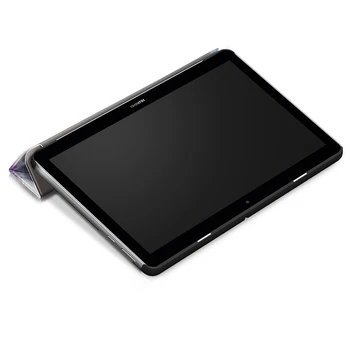 Pentru Huawei MediaPad T3 10 Caz AGS-W09 AGS-L09 AGS-L03 trifold Stand Flip Acoperi caz Pentru Huawei T3 9.6 Caz Comprimat Funda + cadou Imagine 5