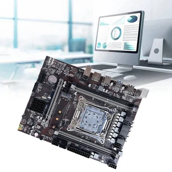 Placa de baza X99 despre lga2011-3 Placa de baza Suport Xeon E5 V3 V4 Serie CPU Cu M. 2 SSD 128G+Comutator pe Cablu Imagine 5