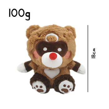 Presale Guoba Pluș Jucării Genshin Impact Red Panda Xiangling Guoba Cosplay Păpuși de Pluș Cadouri pentru Copii 18cm Imagine 5