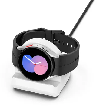 Silicon Incarcator Stand Pentru Samsung Galaxy Watch 5 Pro 5 4 3 Wireless Charger Dock Suport Smartwatch Încărcare Stand Suport Imagine 1